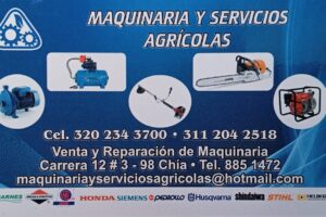 Maquinaria y servicios agrícolas